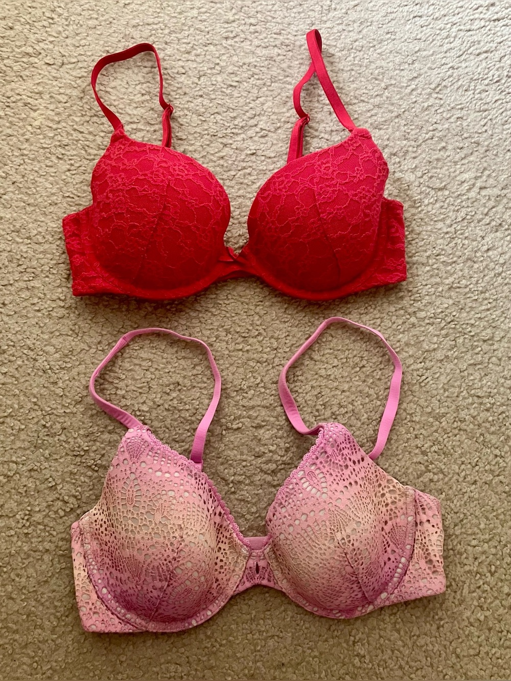 Victoria’s Secret ♥️  body by Victoria & 🎀 Demi bust beautiful and sexy bras